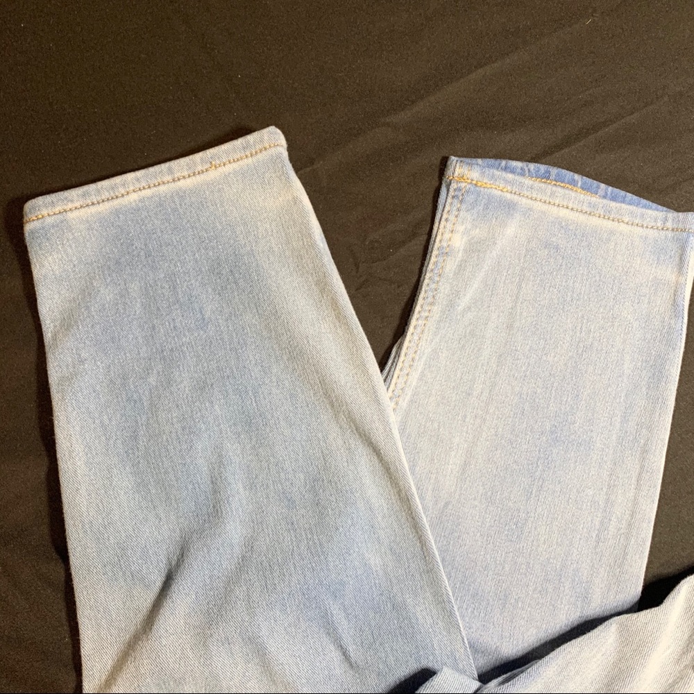 Light Wash Rockstar Super Skinny Jeans Old Navy - Picture 3 of 5